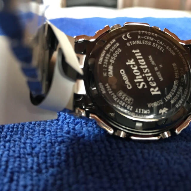 G-SHOCK(ジーショック)のG-SHOCK フルメタル  シルバー 35周年 カシオ メンズの時計(腕時計(デジタル))の商品写真