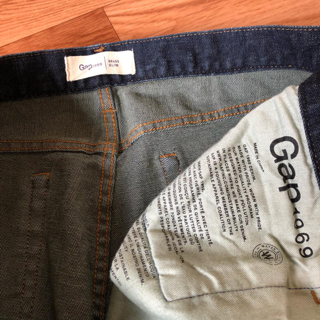 GAP(ギャップ)のGAPデニム SLIM 30×30 美品 メンズのパンツ(デニム/ジーンズ)の商品写真