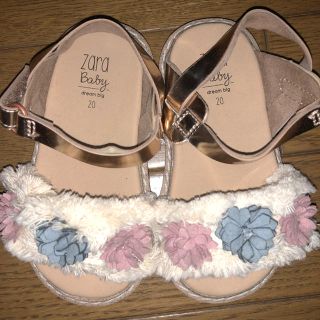 ザラキッズ(ZARA KIDS)のzara Baby 12cm サンダル(サンダル)