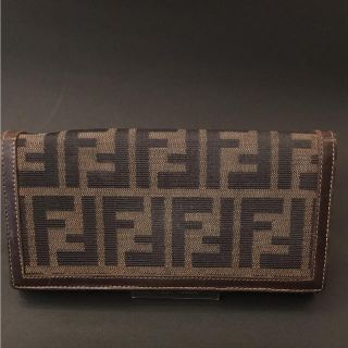 フェンディ(FENDI)のFENDI  フェンディ ズッカ柄 長財布(長財布)