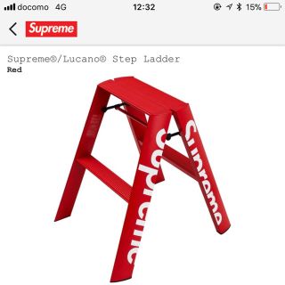 シュプリーム(Supreme)のSupreme®/Lucano® Step Ladder Red(その他)