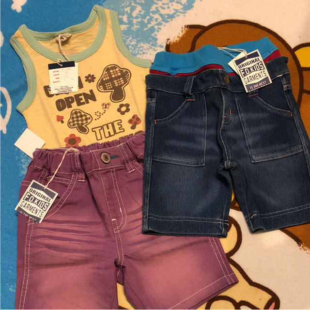 F.O.KIDS(エフオーキッズ)のFOKIDS♡新品3枚セット キッズ/ベビー/マタニティのベビー服(~85cm)(パンツ)の商品写真