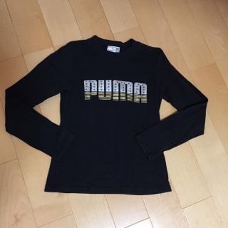 プーマ(PUMA)のPUMAロンT／プーマSブラック(Tシャツ(長袖/七分))