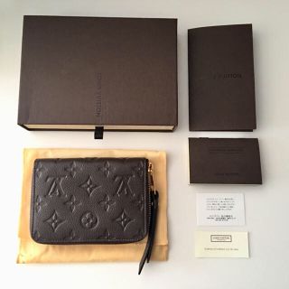 ルイヴィトン(LOUIS VUITTON)の希少 LOUIS VUITTON アンプラント ジッピー ウォレット 極美品*·(財布)