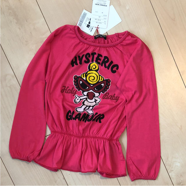 HYSTERIC MINI(ヒステリックミニ)のヒスミニ♡新品ロンT キッズ/ベビー/マタニティのキッズ服女の子用(90cm~)(Tシャツ/カットソー)の商品写真