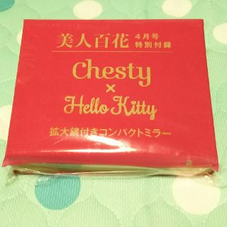 チェスティ(Chesty)の拡大鏡付きコンパクトミラー(ミラー)