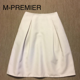 エムプルミエ(M-premier)のエムプルミエ   サイドタックコクーンスカート(ひざ丈スカート)