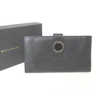 ブルガリ(BVLGARI)のブルガリコローレ 二つ折り長財布　 ブラック メンズ(長財布)