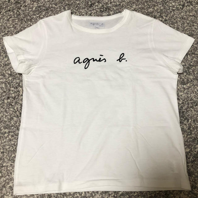 agnes b. 定番 Tシャツ T2 アニエスベー ロゴのデザインTシャツ
