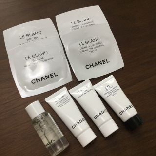 シャネル(CHANEL)のシャネル ルブラン サンプル 7点セット お試し、ご旅行に(サンプル/トライアルキット)