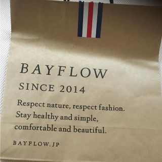 ベイフロー(BAYFLOW)のBAYFLOW ショップ袋(ショップ袋)