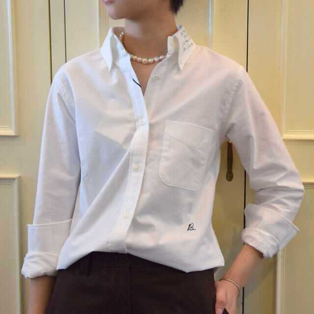 美品】 Madison Blue ベルスリーブ シャツ 白 00 gpstiger.com