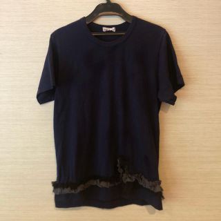 コムデギャルソン(COMME des GARCONS)のコムデギャルソン come des garcons レディース フリルＴシャツ(Tシャツ(半袖/袖なし))