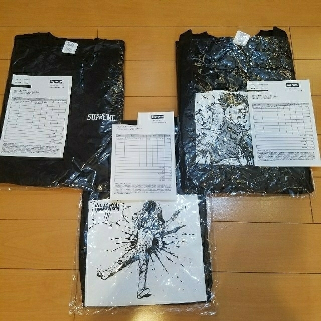 2022福袋】 Supreme - 3枚セット tee akira 希少❗supreme Tシャツ