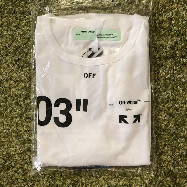 Off-white for all アローTシャツ 白