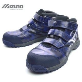 ミズノ(MIZUNO)の安全靴 ミズノ オールマイティLS セーフティーシューズ ミッドカット(スニーカー)