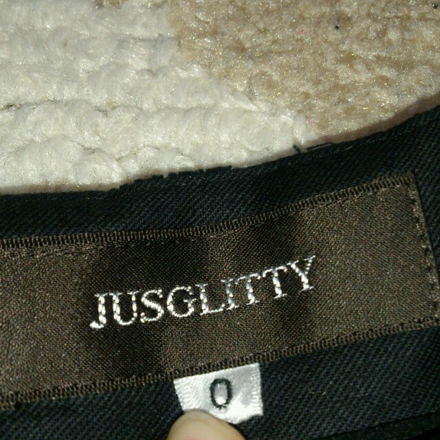JUSGLITTY(ジャスグリッティー)の美品☆チェックフロッキースカート レディースのスカート(ミニスカート)の商品写真