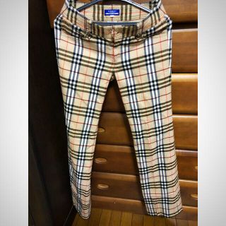 バーバリー(BURBERRY)の【早い者勝ち】Burberry チェックパンツ バーバーリー BRS テテ着用(スラックス)