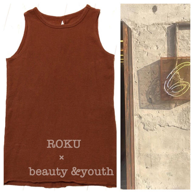 ROKU☆beauty&youth☆タンクトップ