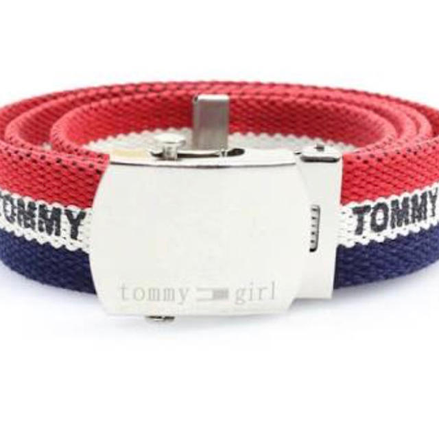 tommy girl(トミーガール)のトミーガール ガチャベルト トリコロールカラー レディースのファッション小物(ベルト)の商品写真