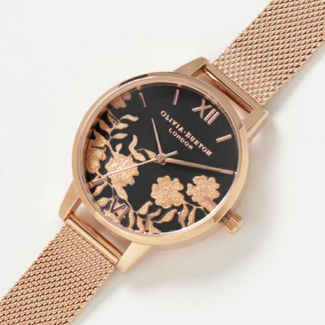 新品 オリビアバートン 腕時計 可愛い花柄  OB16MV57 大人OB16MV57ムーブメント