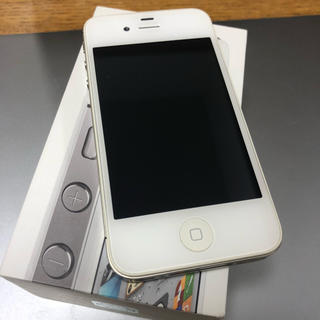 アイフォーン(iPhone)のiPhone 4S 32GB ホワイト(その他)