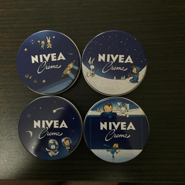 ニベア(ニベア)のNIVEA 青缶 30ml×4 2017年冬モデル  コスメ/美容のボディケア(ボディクリーム)の商品写真