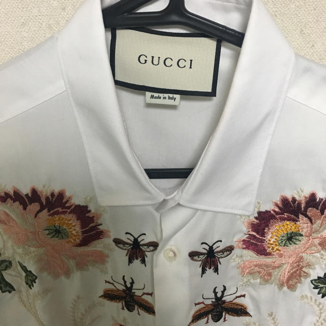 Gucci(グッチ)のgucci 18ss 刺繍シャツ メンズのトップス(シャツ)の商品写真