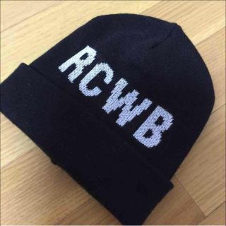 ロデオクラウンズワイドボウル(RODEO CROWNS WIDE BOWL)のRBWB♡今季ロゴニット 未使用(ニット帽/ビーニー)