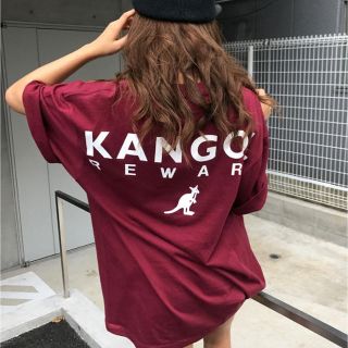 カンゴール(KANGOL)の♡♡♡様《専用》A/W KANGOL BACK LOGO Tシャツ  BLD (Tシャツ(半袖/袖なし))