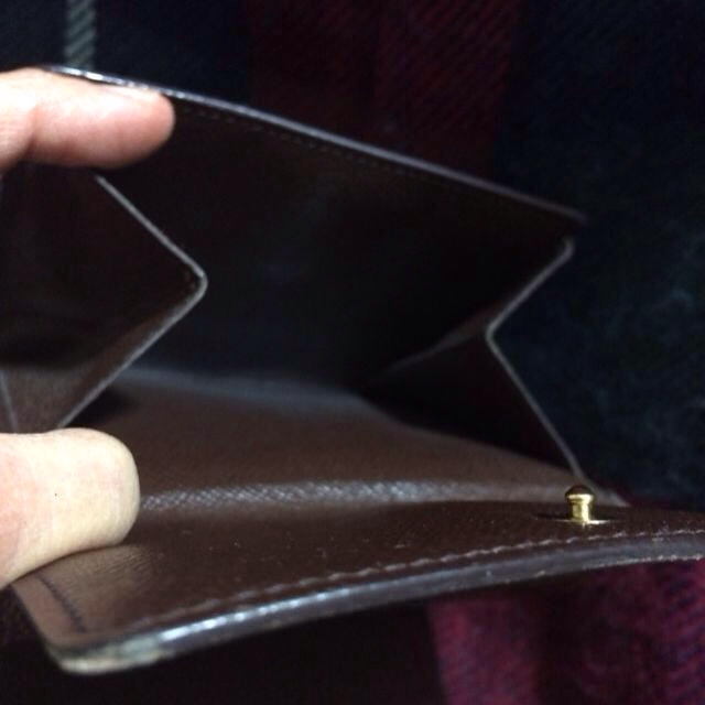 LOUIS VUITTON(ルイヴィトン)のダミエwホック財布 レディースのファッション小物(財布)の商品写真
