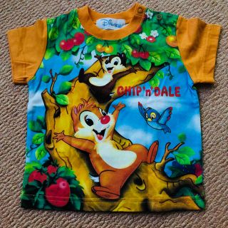 ディズニー(Disney)のチップとデール＊Tシャツ＊サイズ80(Ｔシャツ)