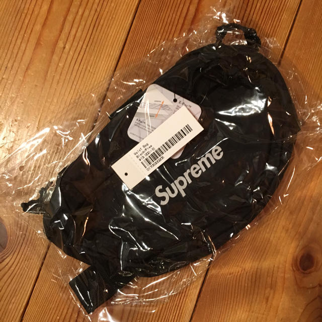 supreme 18aw waist bag 黒