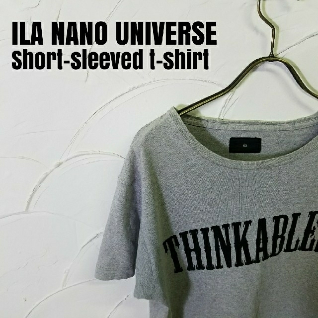 ila(アイラ)のILA NANO UNIVERSE/アイラ ナノユニバース 半袖Tシャツ メンズのトップス(Tシャツ/カットソー(半袖/袖なし))の商品写真