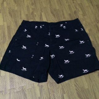 ビームスボーイ(BEAMS BOY)の値下げ 木馬柄ショートパンツ(ショートパンツ)