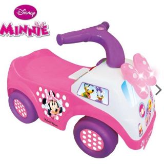 ディズニー(Disney)のminnie  KIDDIELAND 乗用玩具(電車のおもちゃ/車)