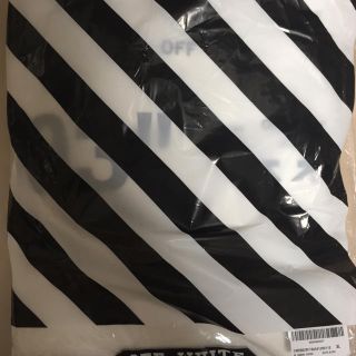 オフホワイト(OFF-WHITE)の送料込 XL OFF WHITE ARROW HOODIE ホワイト(パーカー)