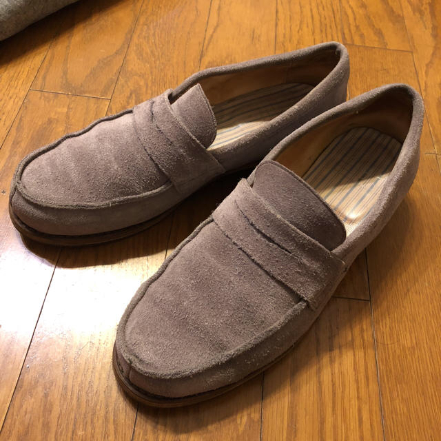 Paraboot(パラブーツ)のパラブーツ アドニス ローファー スウェード サイズ7 メンズの靴/シューズ(ドレス/ビジネス)の商品写真