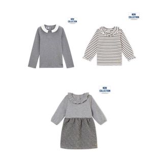 プチバトー(PETIT BATEAU)のだいゆい様専用♡プチバトー3点おまとめ(ワンピース)