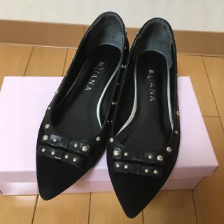 ダイアナ(DIANA)の週末限定値引きダイアナ フラットシューズ  24 スタッズ(ハイヒール/パンプス)