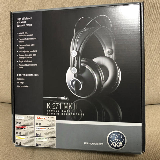 AKG プロフェッショナルスタジオモニター　K271 MKⅡ