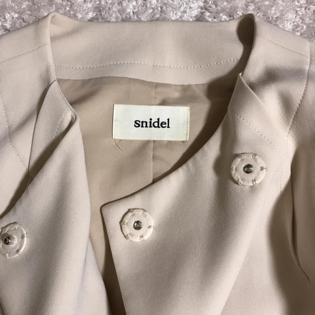 SNIDEL(スナイデル)のSnidel ノーカラージャケット レディースのジャケット/アウター(ノーカラージャケット)の商品写真