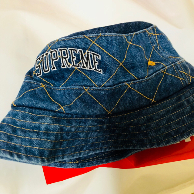 Supreme(シュプリーム)のsupreme diamond stitch crusher メンズの帽子(ハット)の商品写真