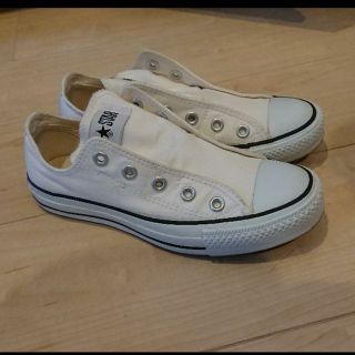 コンバース(CONVERSE)のコンバース  スリッポンタイプ22.5㎝(スニーカー)