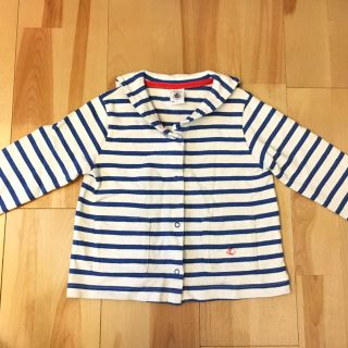 プチバトー(PETIT BATEAU)のmisapon様専用プチバトー✩ マリニエールカーディガン(カーディガン)