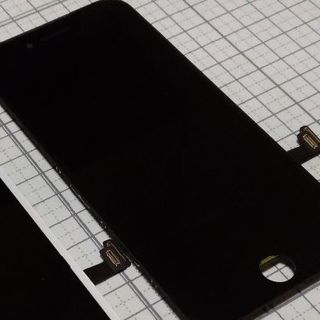 アップル(Apple)のiPhone7 Plus 純正未使用液晶パネル黒2枚(その他)