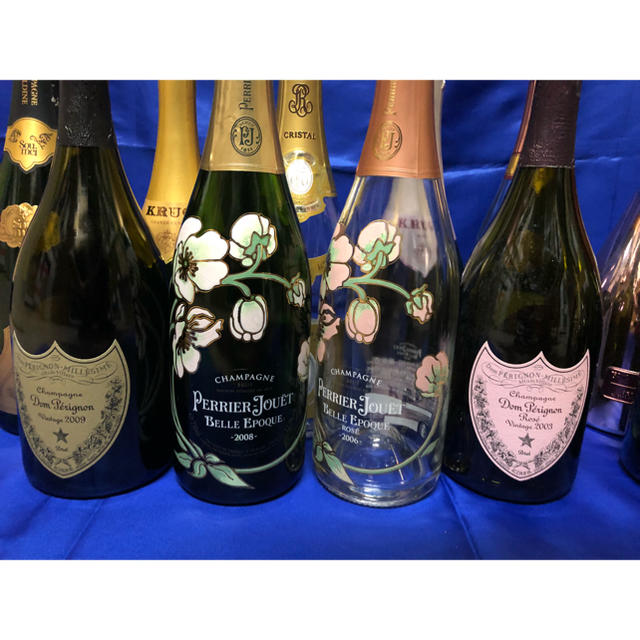 Dom Pérignon(ドンペリニヨン)の高級シャンパン 空ビン オシャレ  高額 インテリア  食品/飲料/酒の酒(シャンパン/スパークリングワイン)の商品写真