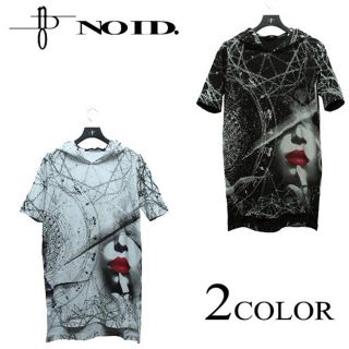 ノーアイディー(NO ID.)のNOIDビックシルエット+フーデッドボディ(Tシャツ/カットソー(半袖/袖なし))