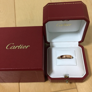 カルティエ(Cartier)の【いいこ様】K18PG ハッピーバースデー リング 51 11号 (リング(指輪))