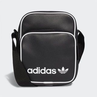 アディダス(adidas)の黒【新品/即発送】adidas オリジナルス ショルダー ミニバッグ ビンテージ(メッセンジャーバッグ)